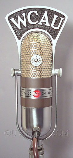 RCA 77-D Microphone-Rear View