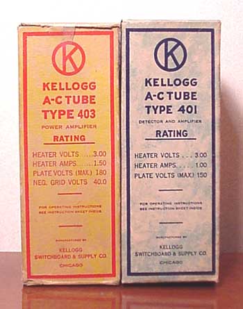 Kellog Tube Boxes