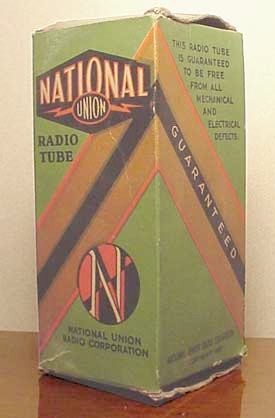 National Union Tube Box