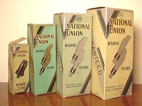 National Union Tube Boxes