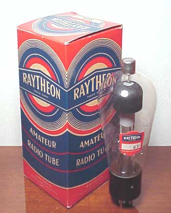 Raytheon Amateur Radio Tube Box
