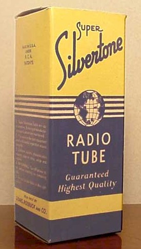 Silvertone (Sears) Tube Box